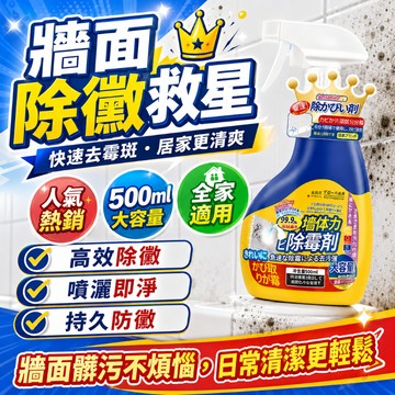 隔日到貨 牆壁清潔劑 除黴菌清潔劑 除霉清潔劑 除黴噴霧 牆面除黴 霉斑清潔劑 清潔劑 磁磚清潔劑 廚房清潔劑 除黴劑
