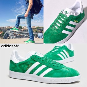 ガゼル アディダス スニーカー Adidas Originals Gazelle グリーン 通販 Lineポイント最大1 0 Get Lineショッピング
