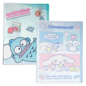 小禮堂 Sanrio 三麗鷗 雙開式資料本 20頁 (格圖款)