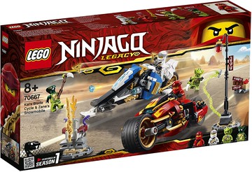 LEGO 樂高 幻影忍者 凱& Zen摩托車蕾絲 70667 積木塊 玩具 男孩