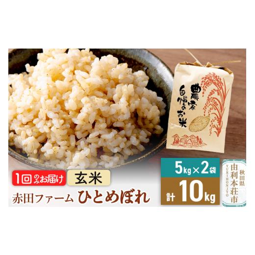 ふるさと納税 秋田県 由利本荘市 令和5年産秋田県産ひとめぼれ 計10kg（5kg×2袋）