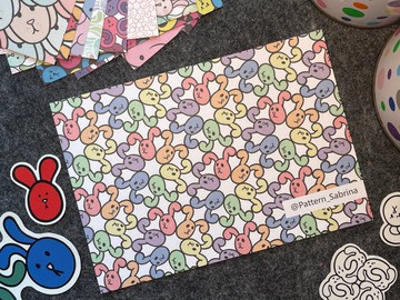 【明信片】兔子系列 Rabbit_p3m1_B_荷蘭紙