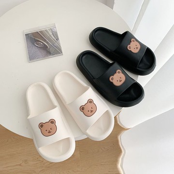 女生拖鞋踩屎感可愛家居浴室拖涼鞋夏天外出網紅涼拖厚底防滑外穿