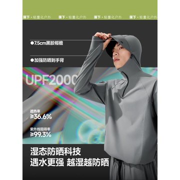 蕉下男士泳衣泳褲漂流溯溪防曬戶外拒水速干衣男款分體涉水服套裝