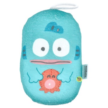 Sanrio 三麗鷗 造型沐浴海綿 柔軟舒適的沐浴時光  人魚漢頓 綠色  1個