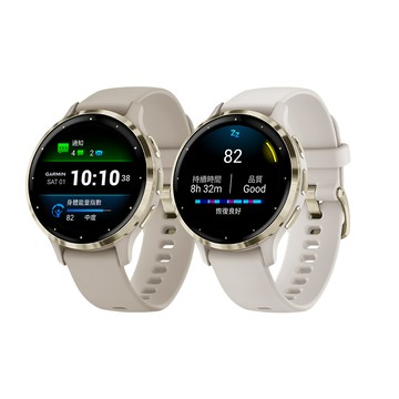 GARMIN VENU 3S GPS 智慧腕錶 燒磚可可 / 冥想空白