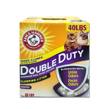 ARM&HAMMER 【ARM & HAMMER】牌 加強除臭貓砂40lb(18.14kg)