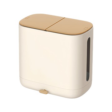 ecoco 意可可 多用途面紙盒 標準版  奶油黃  1個