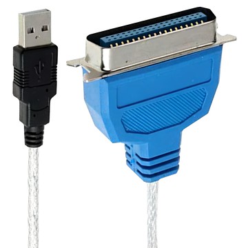 UniSync USB轉IEEE1284 標準印表機高速連接線 1.3M  單一商品  1條