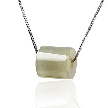 【萬事亨通】冰種黃翡翡翠路路通項鍊 | 天然緬甸翡翠A貨 | 送禮