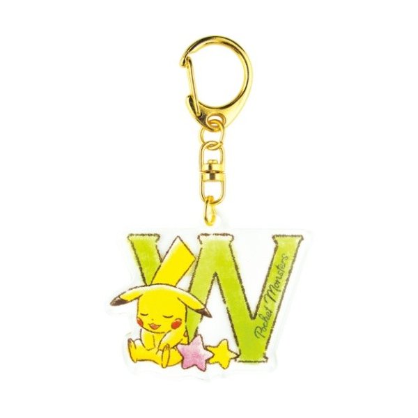イニシャル アクリル キーホルダー ポケモングッズ ピカチュウ W ポケットモンスター アルファベット 通販 Lineポイント最大0 5 Get Lineショッピング