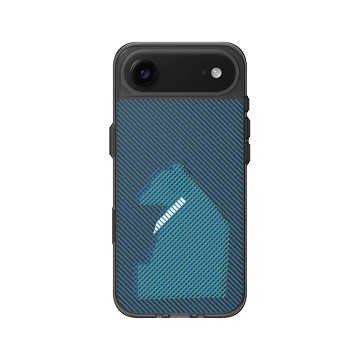 iPhone Air Clear (相機按鈕) 酷墨灰 - The Wildlife Collection 動物野境系列 - 台灣黑熊 - 線條版