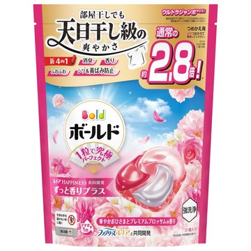 [家速配]BOLD日本四合一洗衣膠囊袋裝-淡雅花香