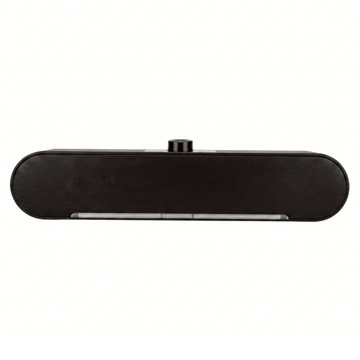 Kinyo USB炫光多媒體喇叭 320 x 57 x 70mm 509g  US-302  黑色