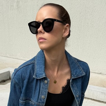 【ROSIE ALLAN】ROSIE 黑 手工板材太陽眼鏡