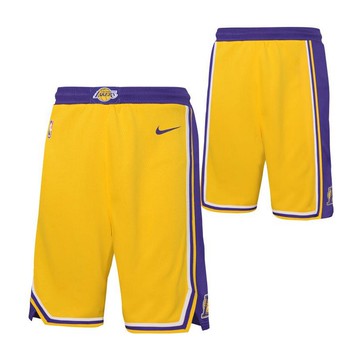 NIKE NBA 青少年球褲 湖人隊