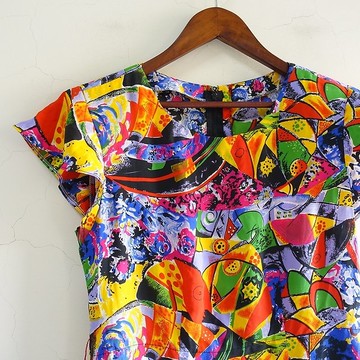 │Slowly│ 繽紛色彩/古著洋裝 │vintage.復古.文藝