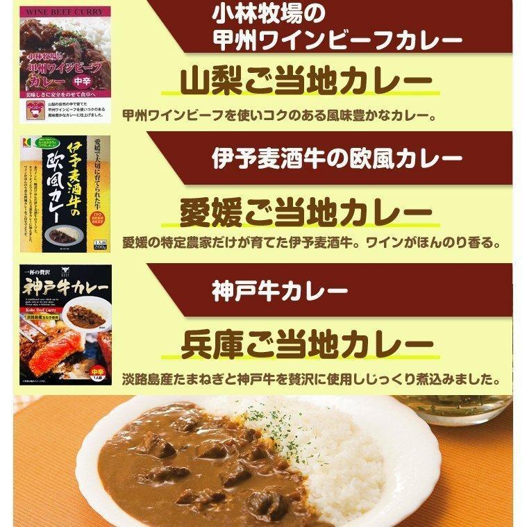 お歳暮カレーセット ビーフカレー三昧7種セット ご当地カレー ギフト レトルトカレー詰合せ