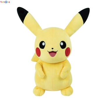 Pokemon 精靈寶可夢 20cm皮卡丘坐姿笑臉 ToysRUs玩具反斗城