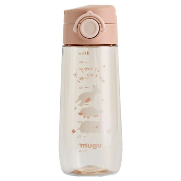 mugu 沐咕寶貝 學齡前兒童手提水壺  曠野小袋鼠  1個  470ml