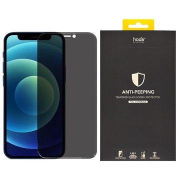 HODA 好貼 2.5D防窺玻璃貼 滿版黑  iPhone 12 mini  1個
