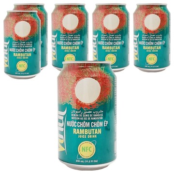 Vinut 紅毛丹果汁  330ml  6罐