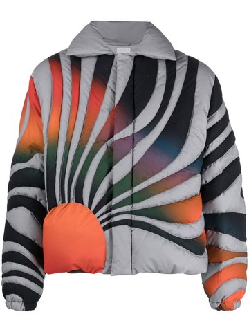 ERL Unisex Sunset Puffer Coat Woven