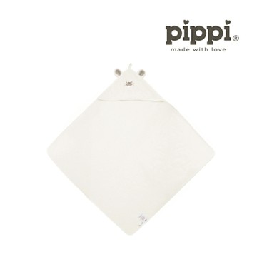 Brands4kids 河狸隊長-連帽浴巾(83x83cm)