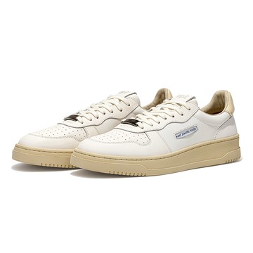 韓國 EPT COURT 經典皮革板鞋 白 - 28.5cm