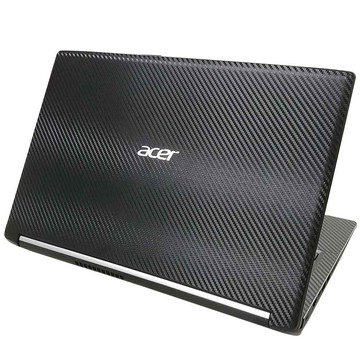 【Ezstick】ACER Aspire A515 A515-51G 筆電機身貼｜黑色卡夢紋｜上蓋+鍵盤週圍貼