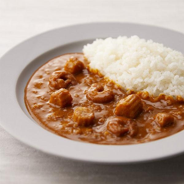 NISHIKIYA KITCHEN ニシキヤキッチン ガーリックシュリンプカレー 180g 中辛 カレー レトルトカレー 無添加 常温保存