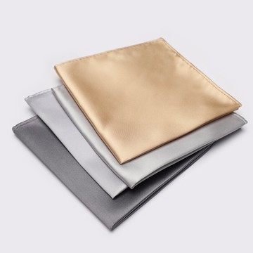 口袋手帕 純色男士西裝口袋巾商務結婚西服袋巾胸巾灰色手帕巾裝飾配飾方巾【MJ4337】