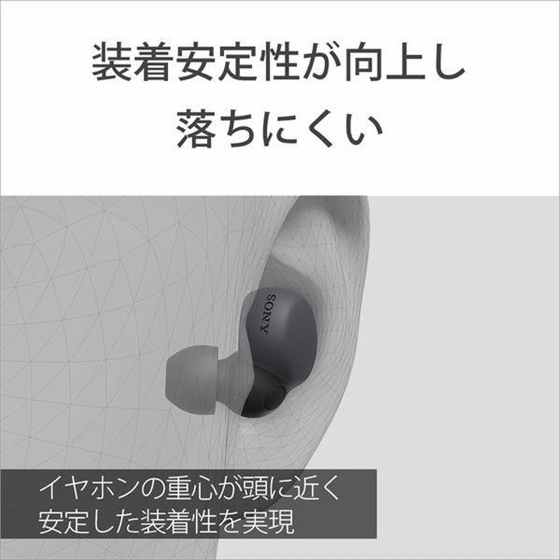 SONY ソニー LinkBuds S アースブルー (WF-LS900N L) ワイヤレス