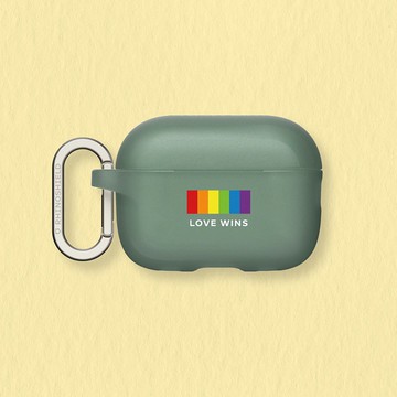 Airpods系列 防摔保護殼∣獨家設計系列/Love wins-Not alone
