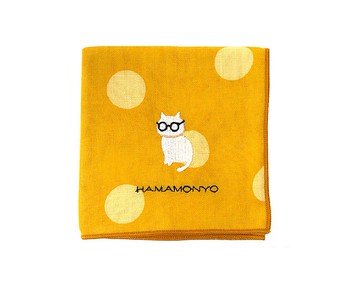 地球樹公平貿易fair trade -- 日本製棉紗刺繡手帕(三款)