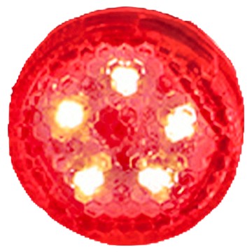 Carman 汽車車門多段式防撞爆閃LED警示燈 Set 2個  PVC材質  2.7 x 0.8cm  1組  紅色