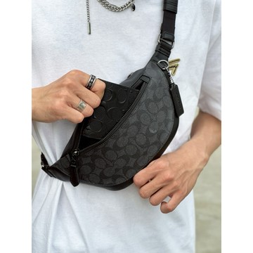 【New START精品服飾-員林】現貨 Coach Warren mini 迷你款 腰包 胸包