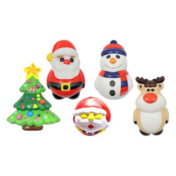 聖誕節減壓回彈發泡球／捏捏樂(1入) 款式可選