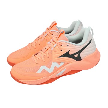 [ACS] Mizuno 美津濃 排球鞋 Wave Momentum Pro 男鞋 橘 緩震 抓地 運動鞋 V1GA2540-80