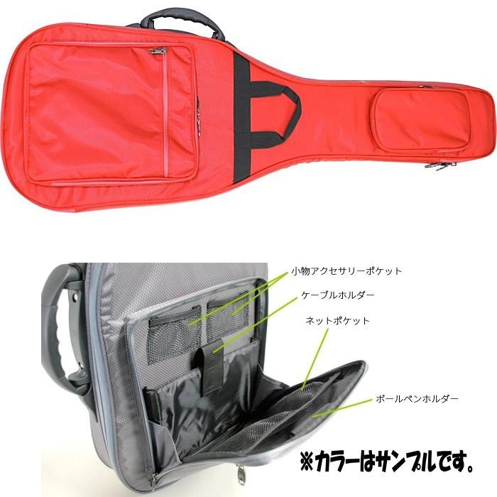 KC Guitar Case GB-EG1-RD エレキギター用ギグバッグ レッド