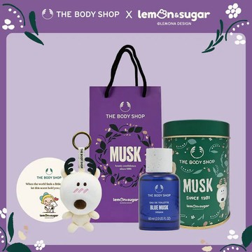 【THE BODY SHOP】湛藍麝香x糖糖娃娃IP聯名圓禮盒