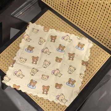 ✨新款特惠✨睡覺輕鬆熊夏季夏天冰墊坐墊辦公室清涼神器椅墊冰涼教室學生降溫0409
