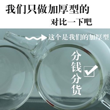 小號玻璃泡茶壺茶具套裝家用花茶水壺耐高溫加厚過濾水壺煮茶壺器