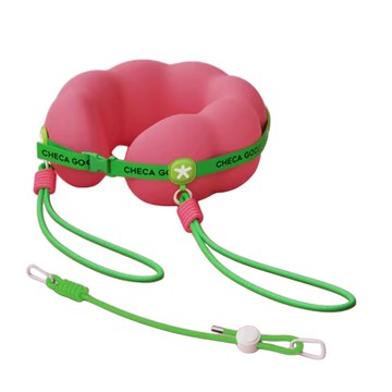 【CHECA GOODS】護頸旅遊U型枕-西瓜紅 CGBravoT13-WR