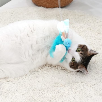 ParisCat 搖擺羽毛逗貓棒 寵物玩具