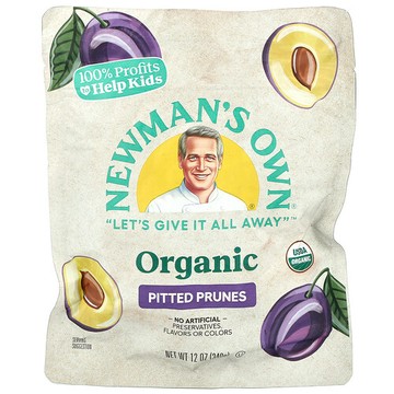 Newman's Own Organics, 有機，去核梅子，12 盎司（340 克）