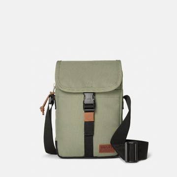 Timberland 中性灰綠色Heritage經典側背包｜0YH6A991