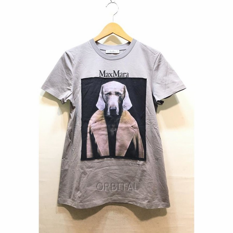 経堂) マックスマーラ Max Mara ドッグ Tee Tシャツ ウィリアム 経堂) マックスマーラ Max Mara ドッグ Tee Tシャツ ウィリアム