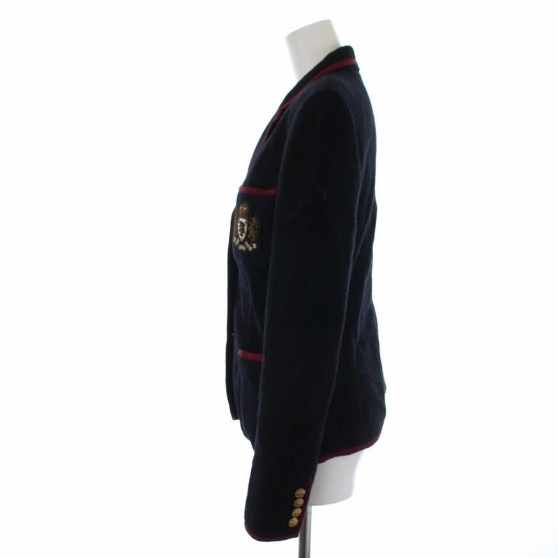 ポロ ラルフローレン テーラードジャケット シングル 3B ワッペン