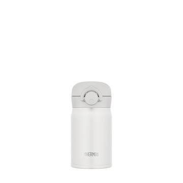 【THERMOS膳魔師】輕巧變保溫瓶_JNR-251系列_250ml_灰白色
